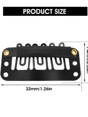 HAIR LUMA - SPARE CLIPS, 100 PCS